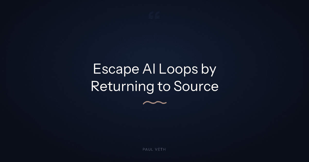 How Do You Fix Coding Loops in AI Tools?