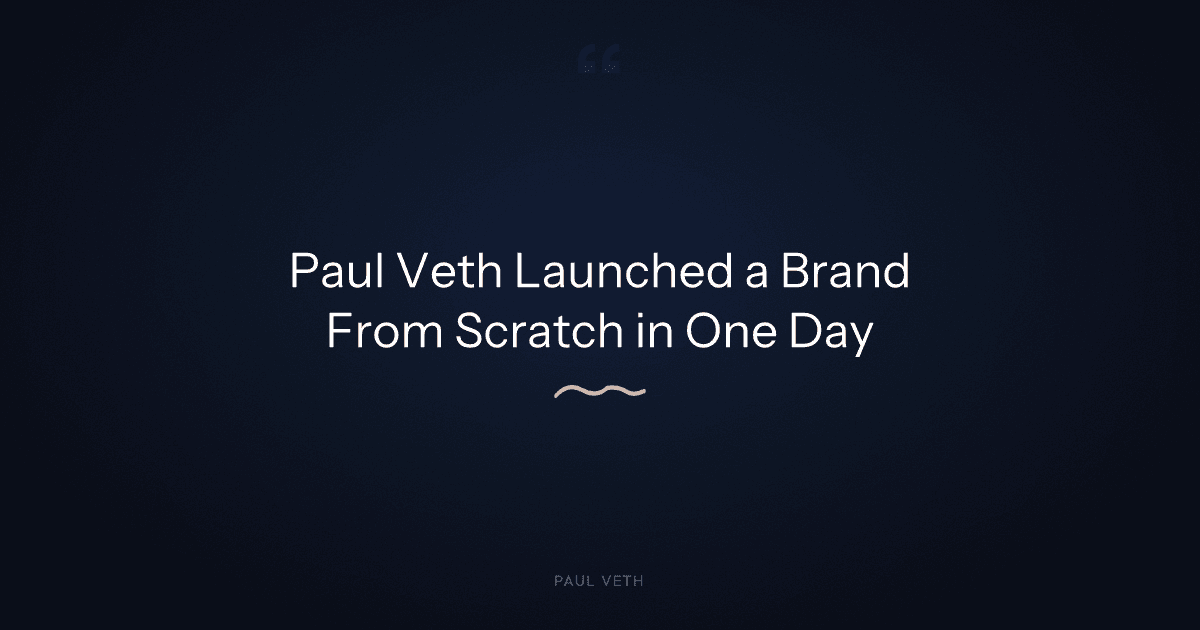 How Fast Can You Really Launch a Brand From Scratch?
