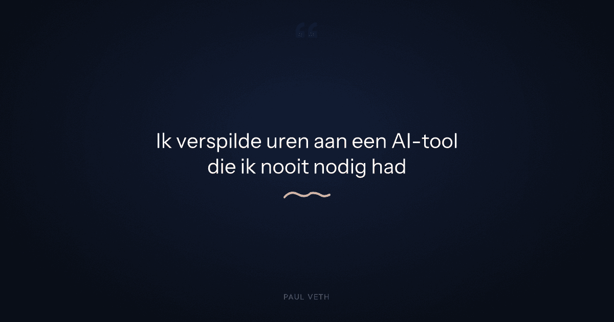 Waarom terugkeren naar de bron meer tijd bespaart dan elke AI-oplossing