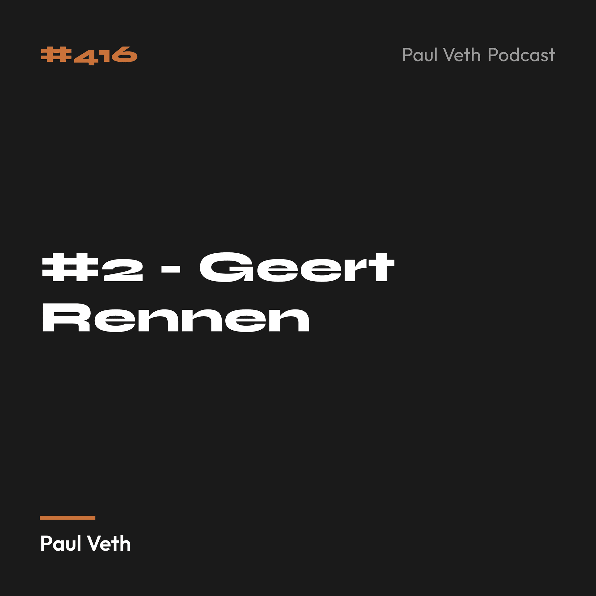 #2 - Geert Rennen