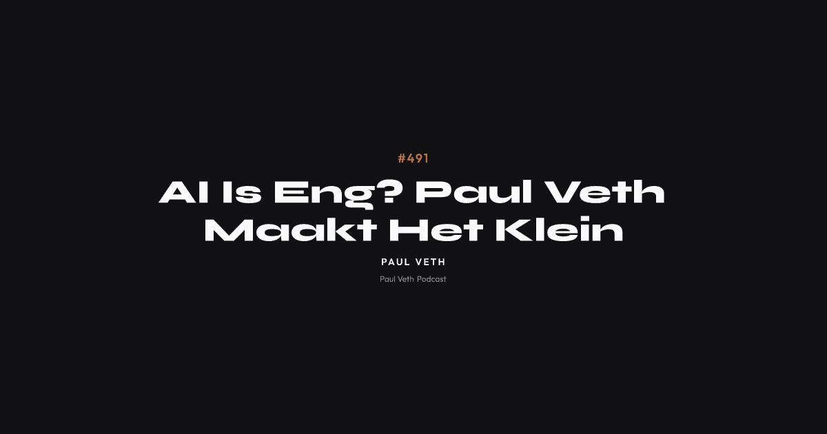 AI Is Eng? Zo Maak Je Het Kleiner