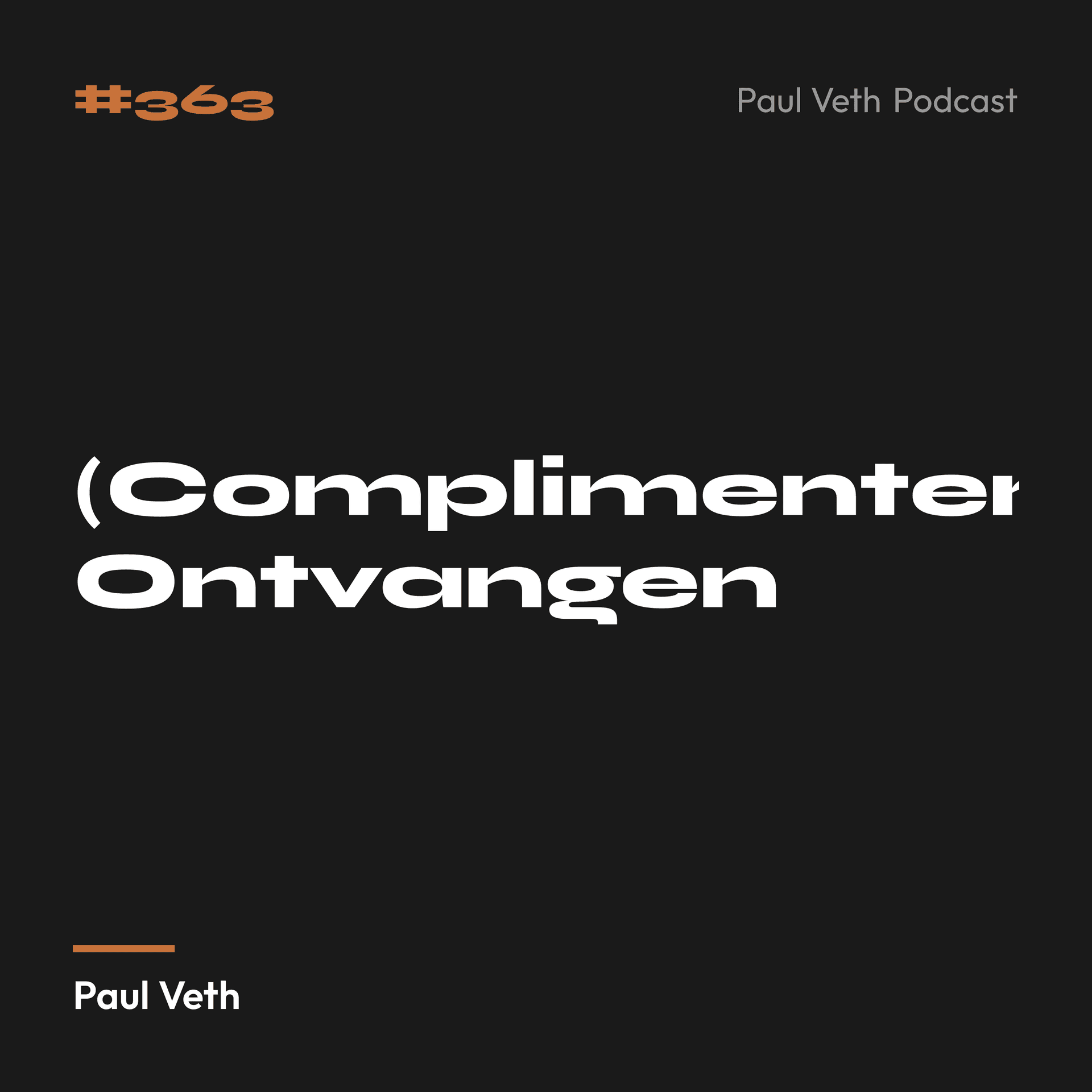(Complimenten) Ontvangen