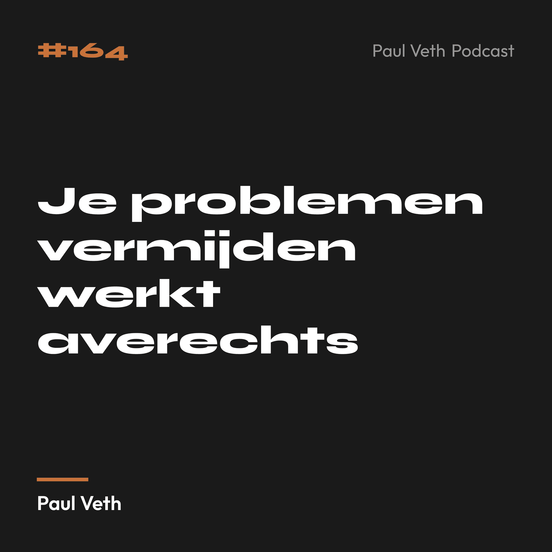 Je problemen vermijden werkt averechts