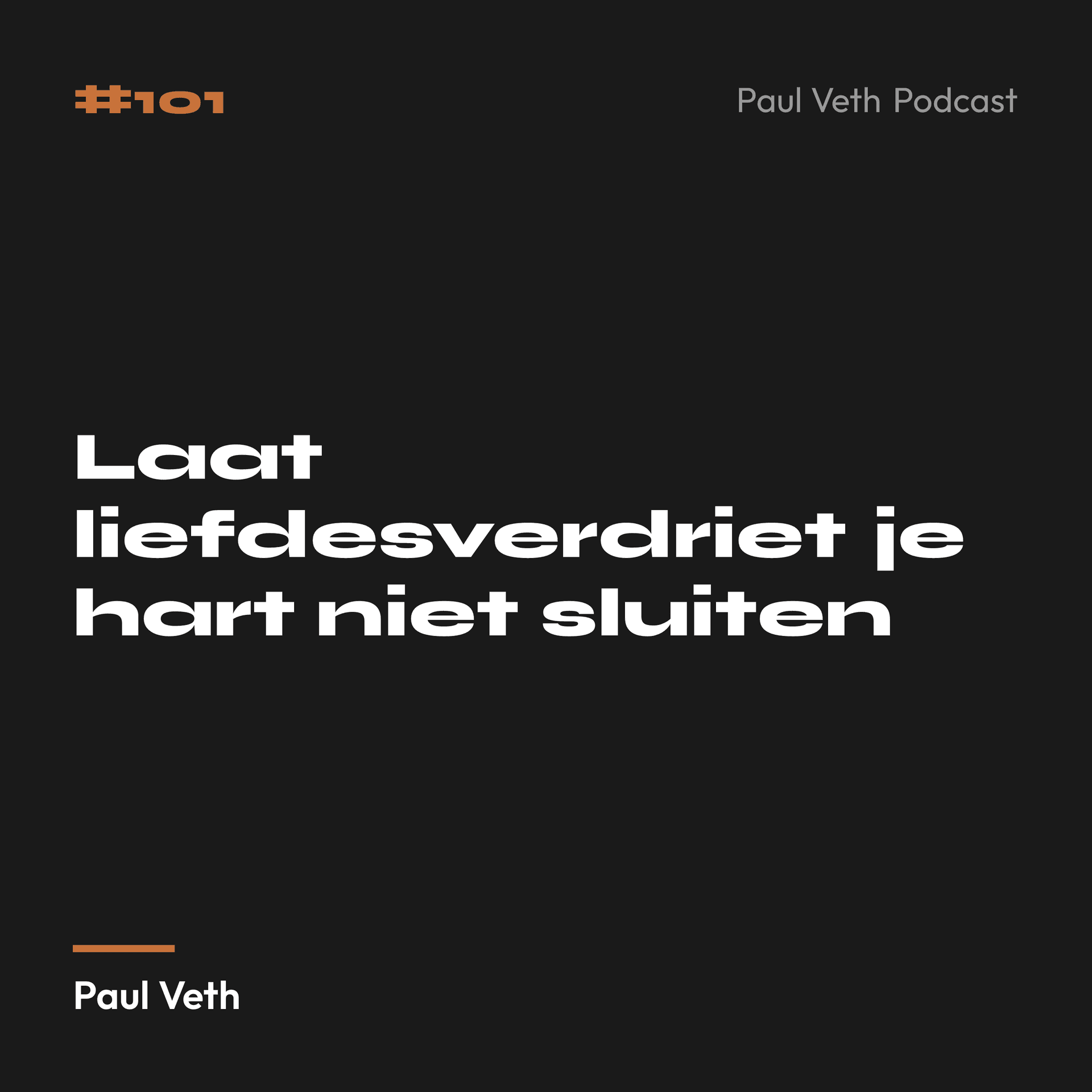 Laat liefdesverdriet je hart niet sluiten