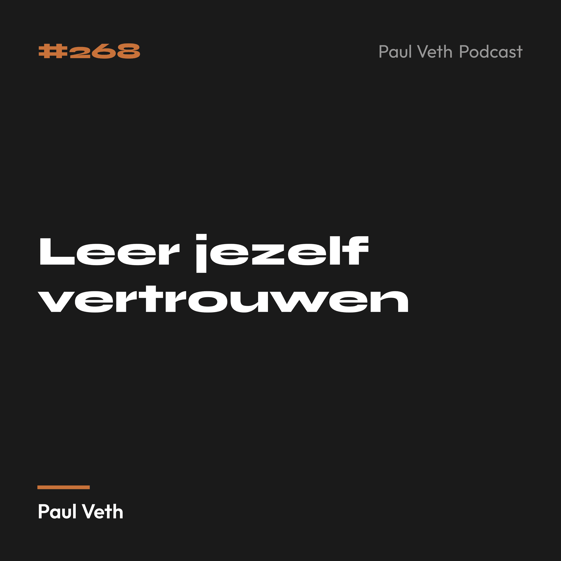 Leer jezelf vertrouwen