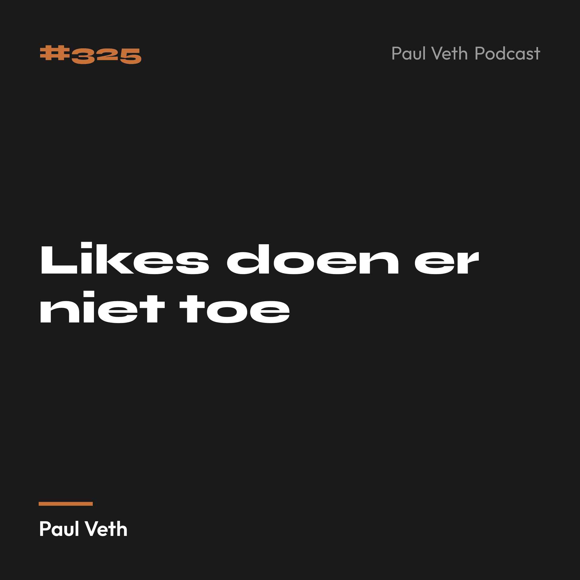 Likes doen er niet toe
