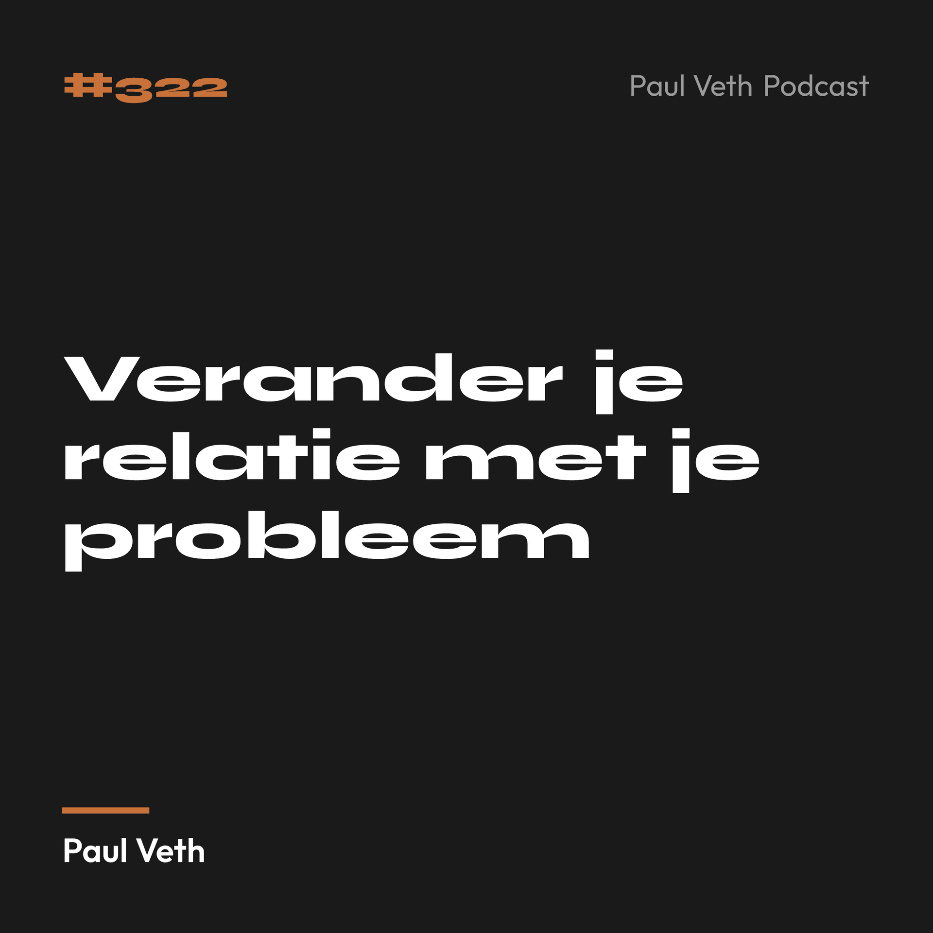Verander je relatie met je probleem