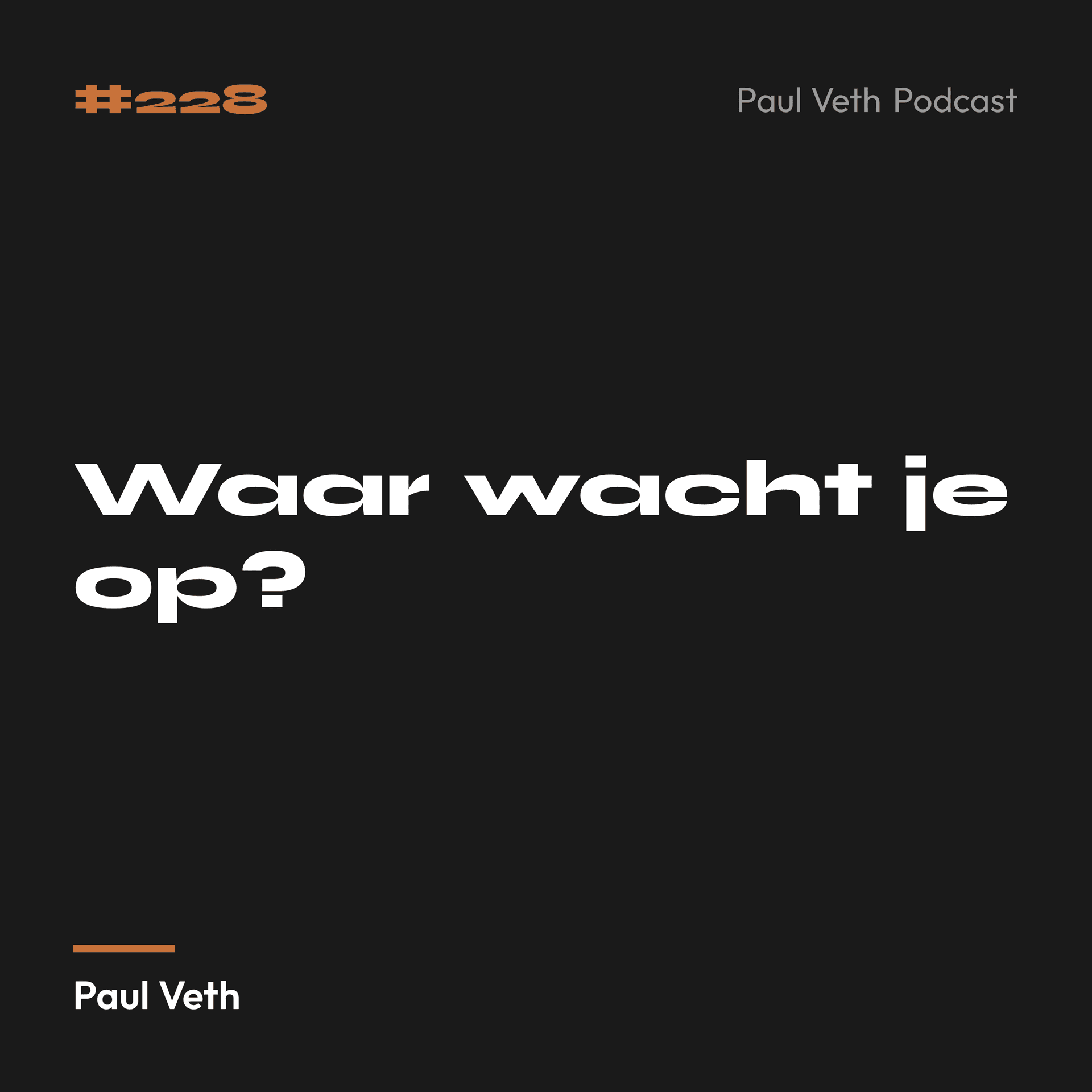 Waar wacht je op?