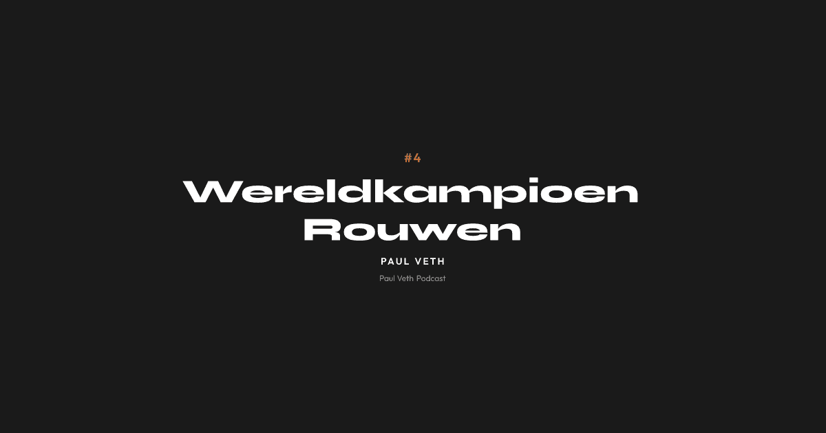 Wereldkampioen Rouwen